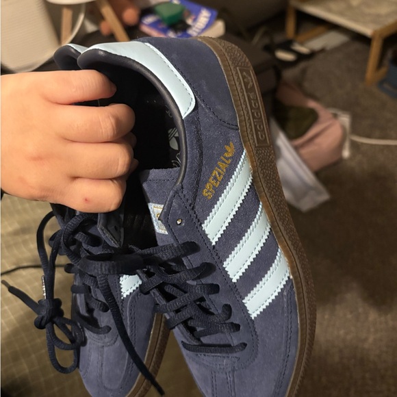 Adidas Handball Spezial Navy Blue Sneakers - Picture 4 of 6